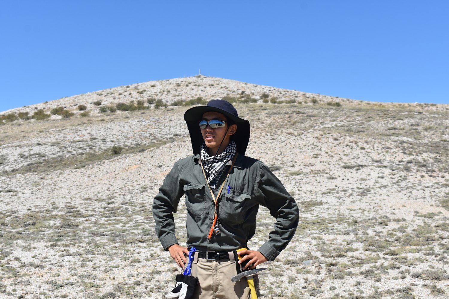 Dias — Lakeside field geologist